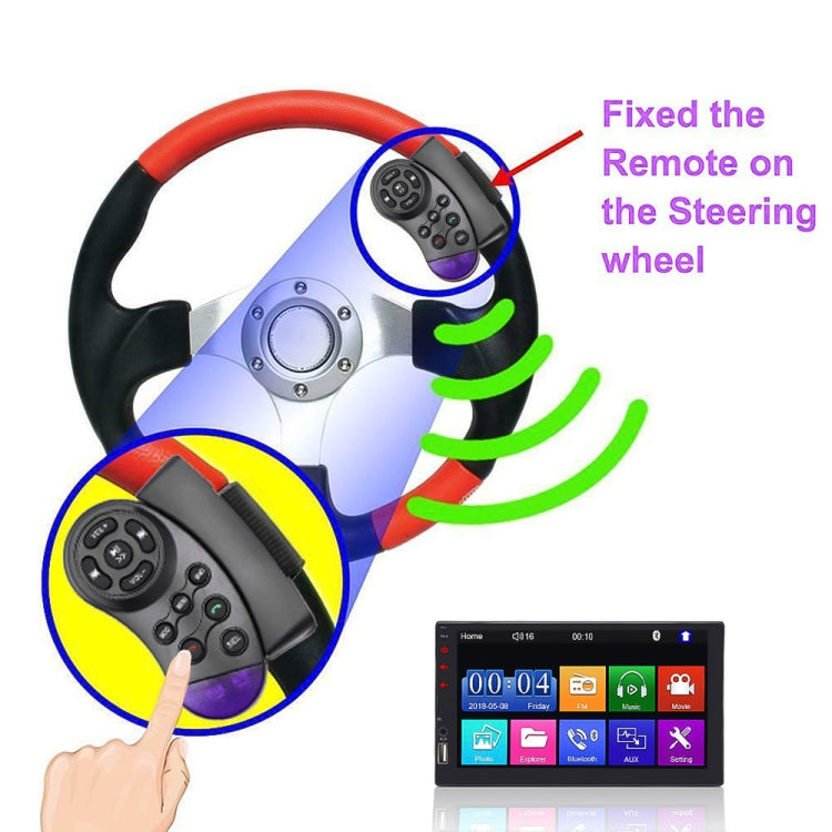 Car 11 Key Multimedia Steering Wheel Remote Controller