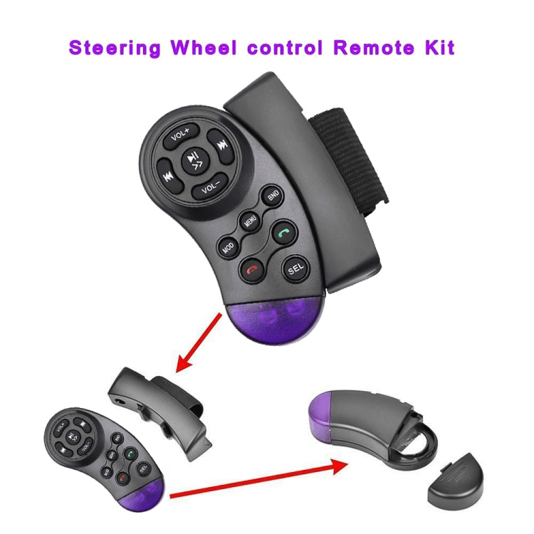 Car 11 Key Multimedia Steering Wheel Remote Controller