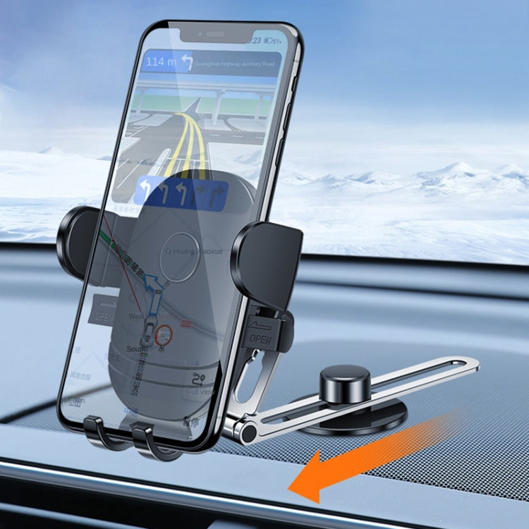 F17 Foldable Rotating Car Floating Screen Mobile Phone Navigation Holder