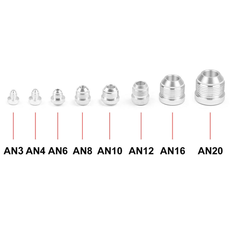 AN20 Car Oil Pipe Joint Breathable Pot Connector