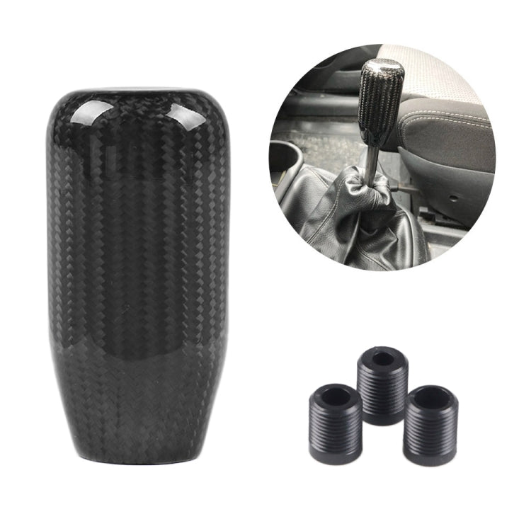 Universal Car Real Carbon Fiber Gear Head