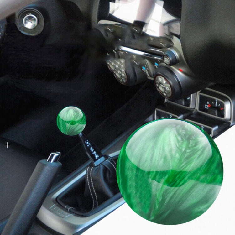 Car Modified Marble Star Gear Head Shifter Cover with Adapter