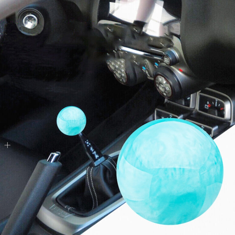 Car Modified Marble Star Gear Head Shifter Cover with Adapter