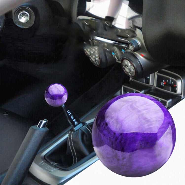 Car Modified Marble Star Gear Head Shifter Cover with Adapter