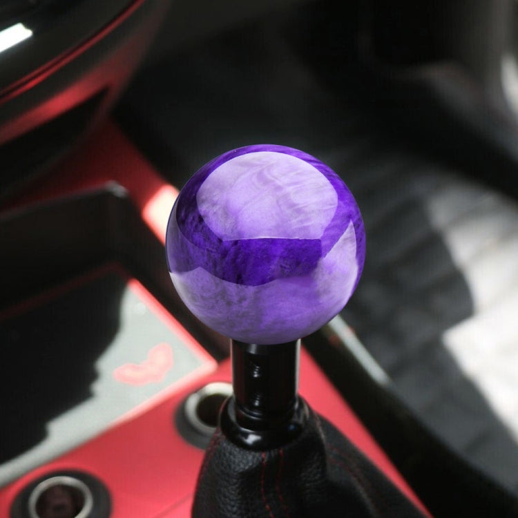 Car Modified Marble Star Gear Head Shifter Cover with Adapter