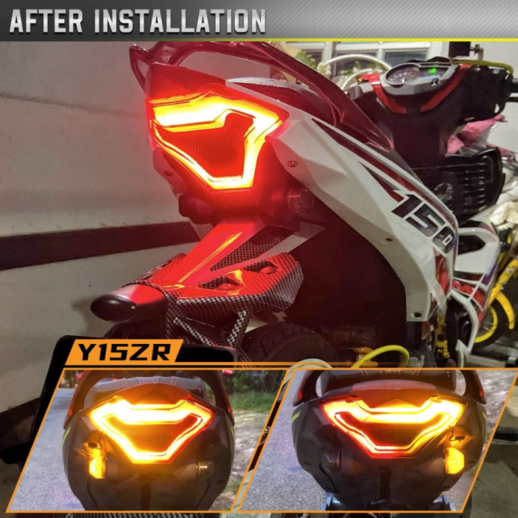 For Yamaha R3R25 MT03MT07 / Y15ZR LC150 Motorcycles LED Taillight with Turn Light