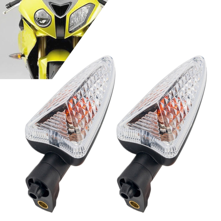2pcs For BMW S1000RR / S1000XR Motorcycles LED Turn Signal Light, Short Handle