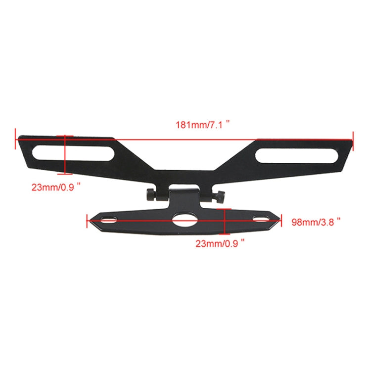 Motorcycle Folding Taillight Triangle Bracket