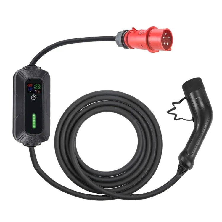 32A Portable New Energy Vehicle Charging Gun Home Car Charger Plug:Type 2, Length: 5m