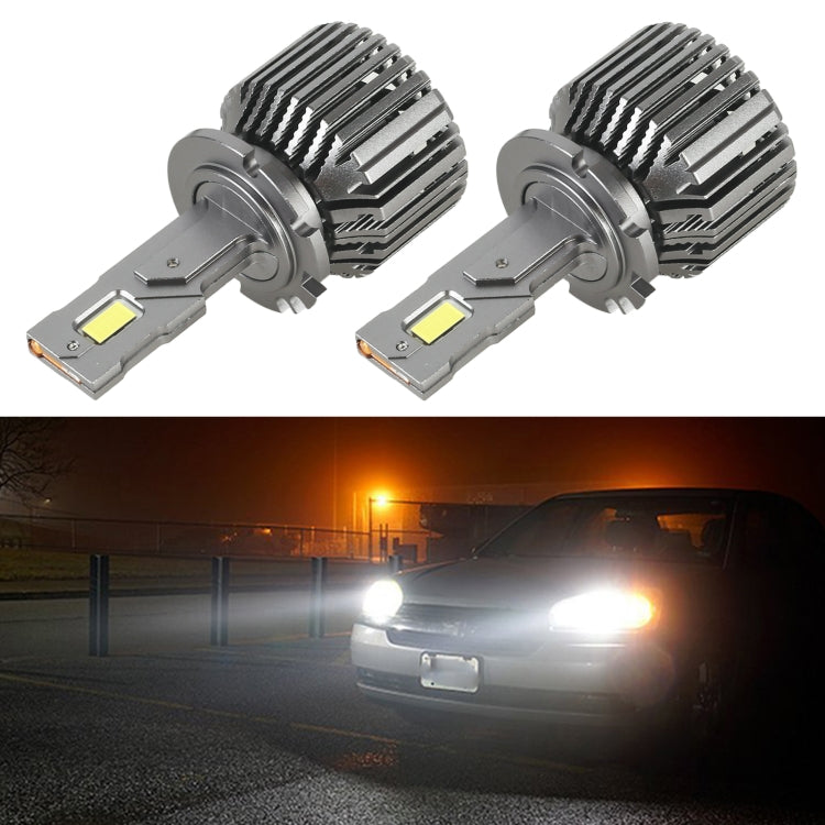 1 Pair D Series D2 Car HID Ballast to LED Headlight DC12V / 35W / 6000K / 4000LM(White Light)