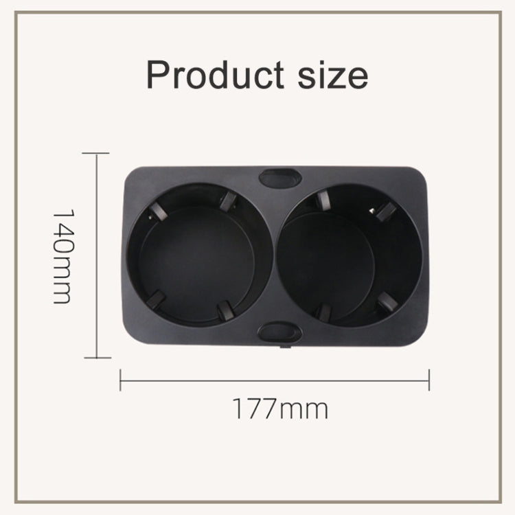 For Volkswagen Magotan B6B7 07-15 Car Water Cup Holder, Left Driving