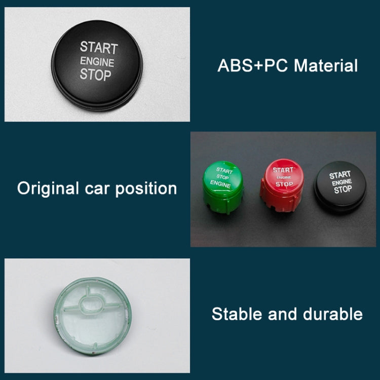 One-key Start Engine Stop Switch Button for Land Rover Range Rover / Discovery, Left Driving