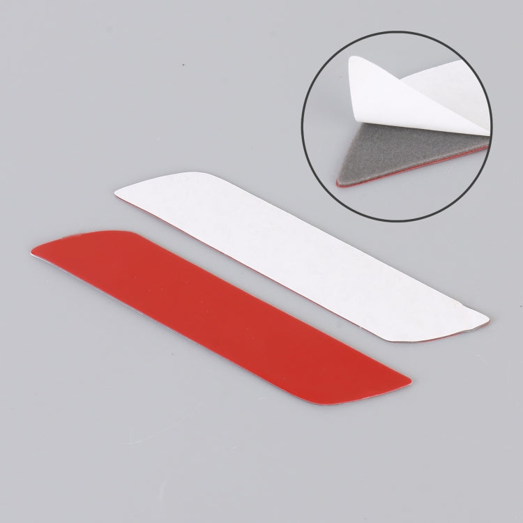 1 Pair Car SPORTS Personalized Aluminum Alloy Decorative Stickers, Size: 11.5 x 2.5 x 0.5cm