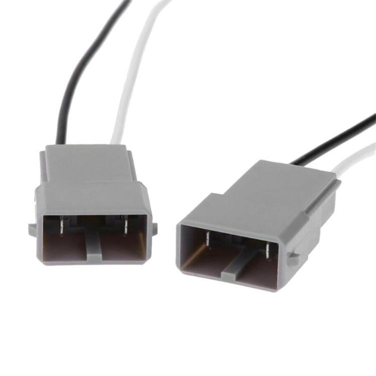 2pcs Speaker Wire Harness Adapter Audio Connector Cable for Honda Accord  - Grey