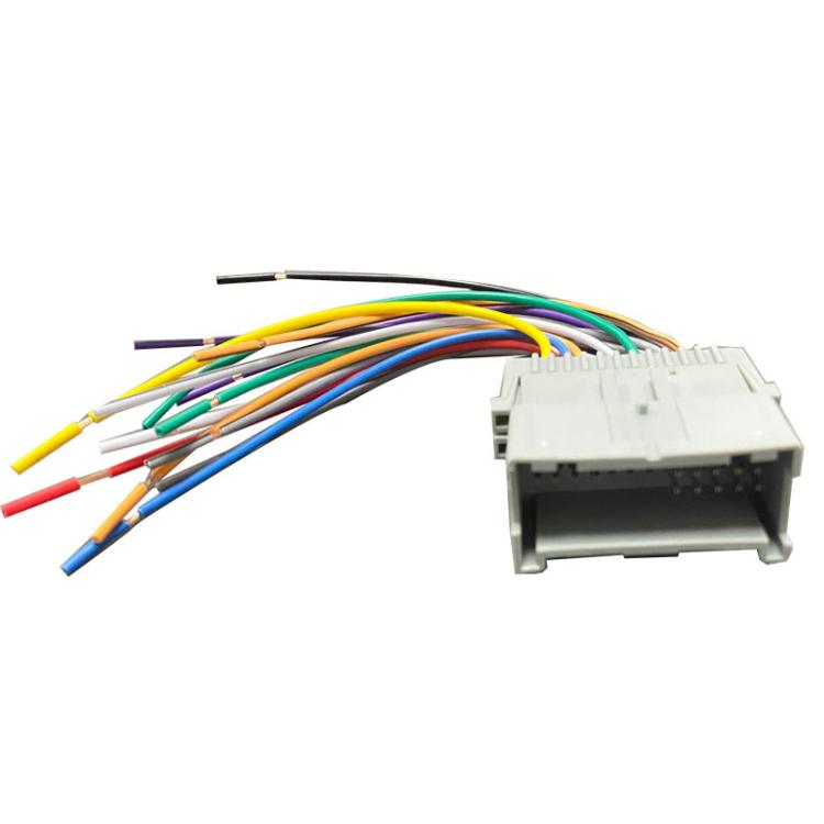 Car Stereo Radio Wiring Pigtail Harness for Chevrolet / Chrysler / GMC / Buick,  GMC Power Cable + ACC + Antenna Adapter