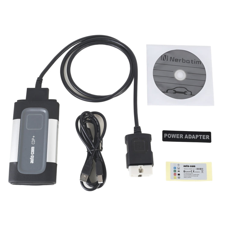 Autocom CDP+ Professional Bluetooth Auto TCS CDP Pro Plus for Autocom Diagnostic Car Cables OBD2 Diagnostic Tool for BMW  - Black