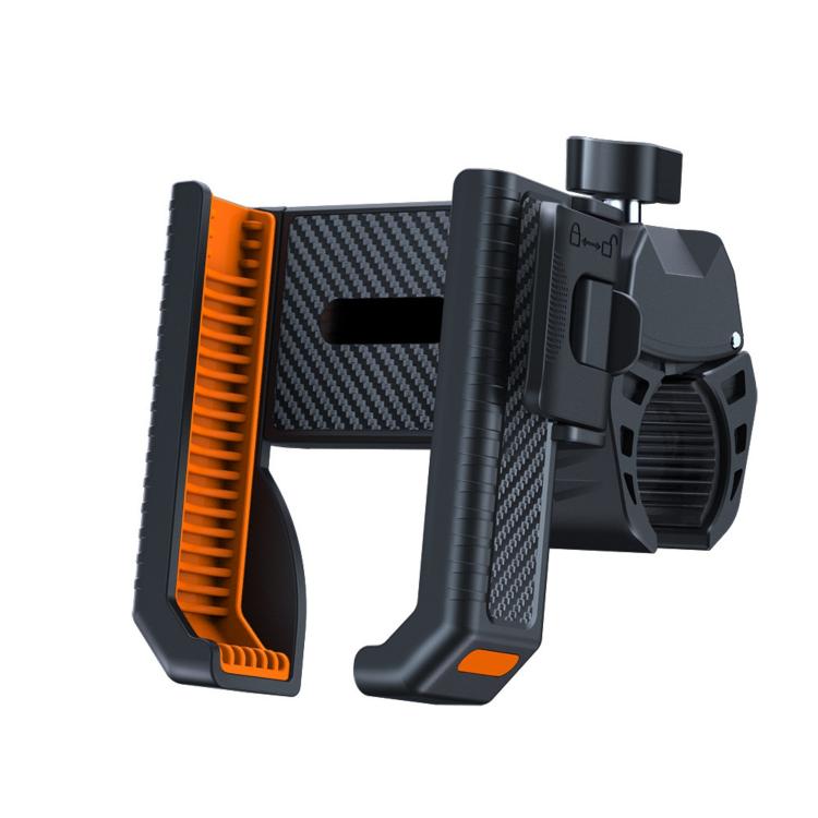 Carbon Fiber Texture Bicycle Non-slip Scooter Phone Holder