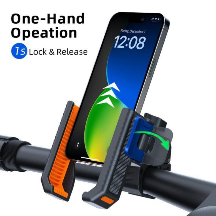 Carbon Fiber Texture Bicycle Non-slip Scooter Phone Holder