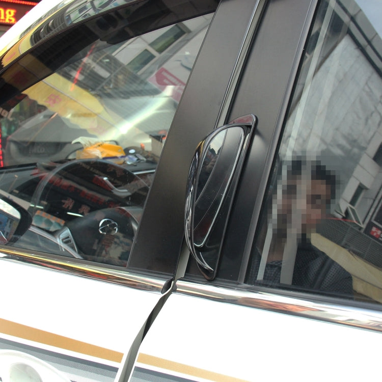 3R-090 Car Blind Spot Rear View Wide Angle Mirror, Left  - Black