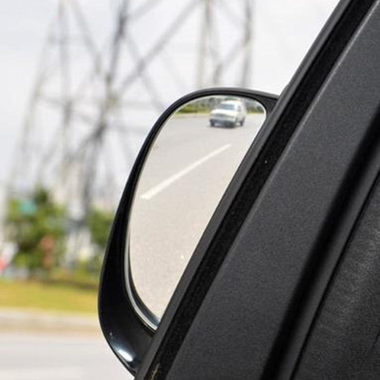 3R-090 Car Blind Spot Rear View Wide Angle Mirror, Left  - Black