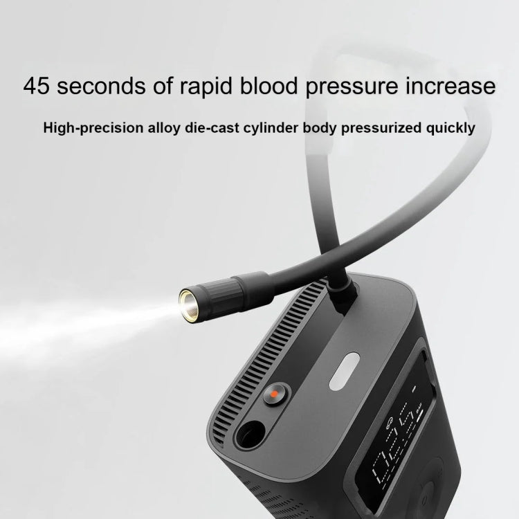 Xiaomi Mijia Air Pump 2 Pro Portable Electric Air Compressor Mi Inflatable Treasure 150psi High Pressure For Motorcycle Car Soccer  - Black
