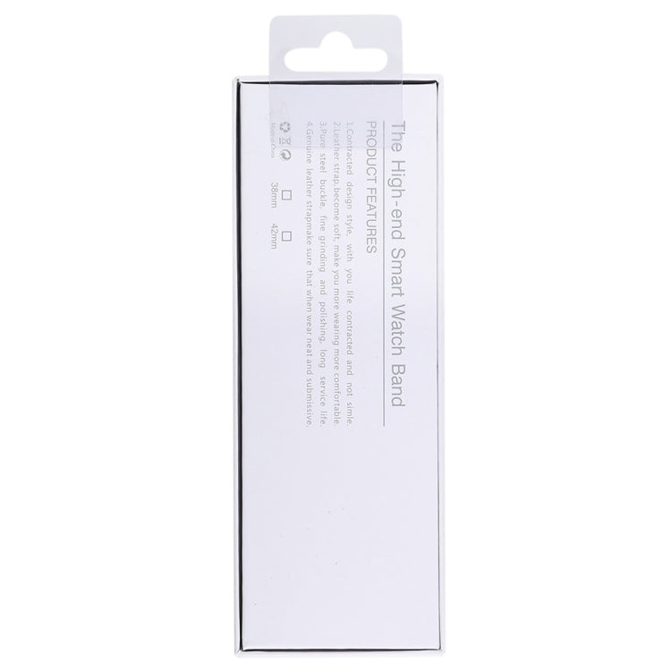50 PCS Simple Style Papery Package Watchband Boxes for Apple Watch 38mm & 42mm Strap and Other Watchbands