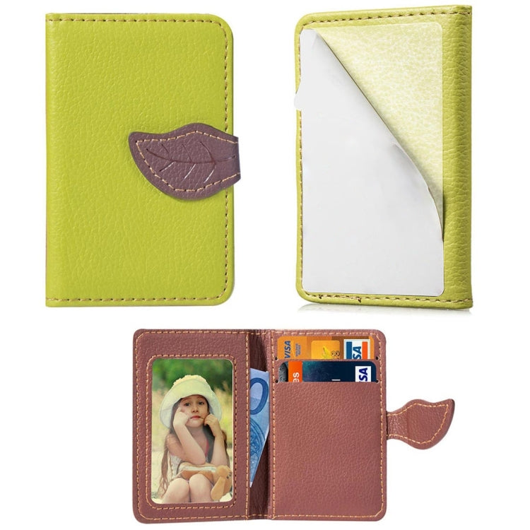 Multi-functional Wallet Card Bag Can be Attached to The Phone or The Car