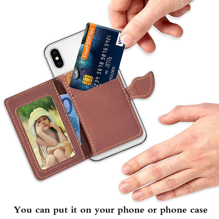 Multi-functional Wallet Card Bag Can be Attached to The Phone or The Car