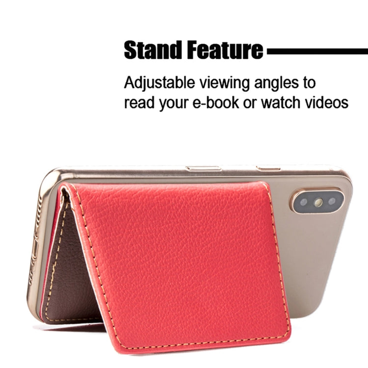 Multi-functional Wallet Card Bag Can be Attached to The Phone or The Car