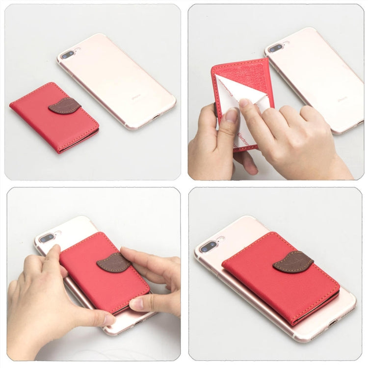 Multi-functional Wallet Card Bag Can be Attached to The Phone or The Car
