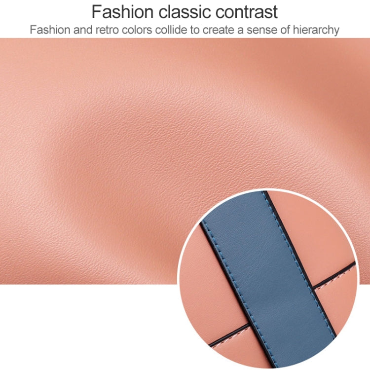 3 In 1 Fashion Solid Color Bucket Type Handbag Shoulder Bag