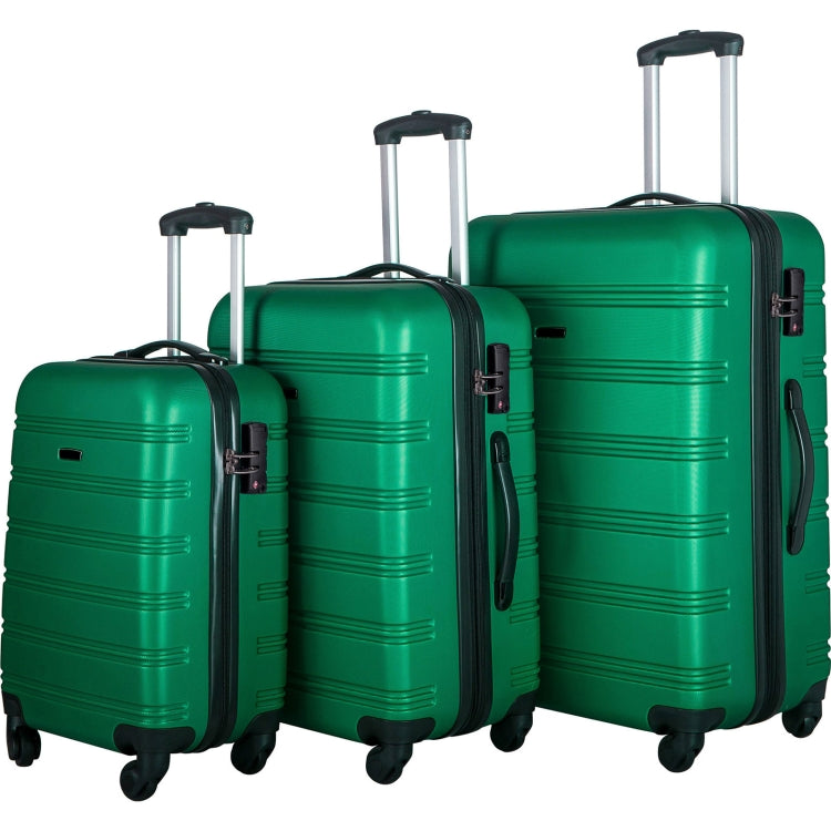 [US Warehouse] 3 in 1 Luggage Set Hardside Spinner Suitcase with TSA Lock