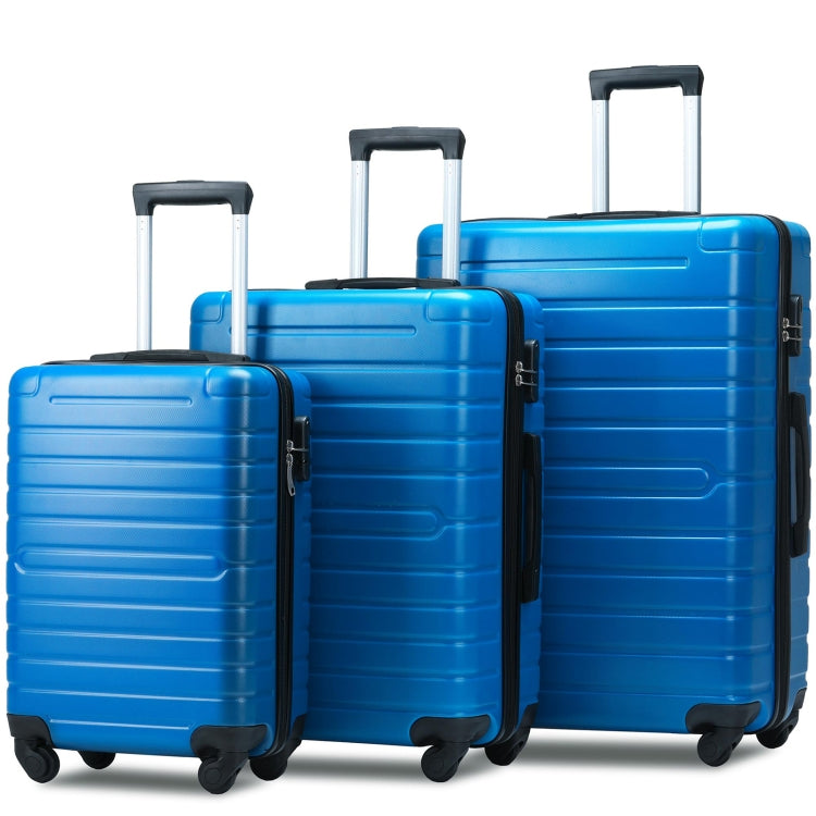 [US Warehouse] 3 in 1 Lightweight Hardshell Luggage Sets Spinner Suitcase with TSA Lock
