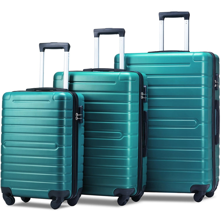 [US Warehouse] 3 in 1 Lightweight Hardshell Luggage Sets Spinner Suitcase with TSA Lock