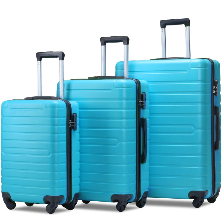 [US Warehouse] 3 in 1 Lightweight Hardshell Luggage Sets Spinner Suitcase with TSA Lock