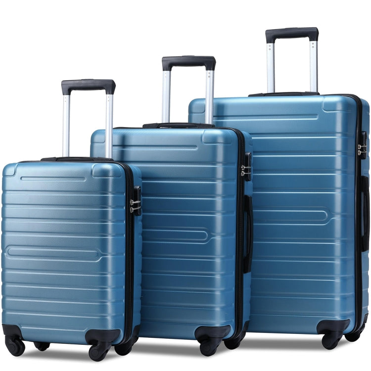[US Warehouse] 3 in 1 Lightweight Hardshell Luggage Sets Spinner Suitcase with TSA Lock