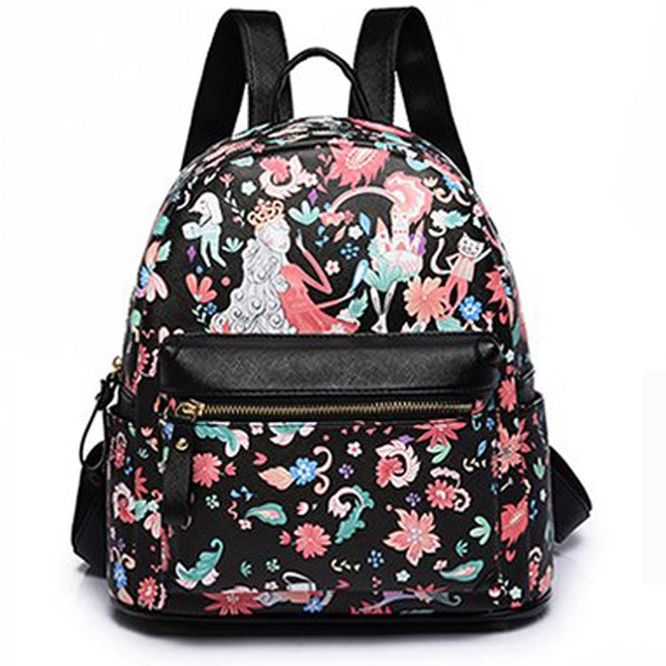 Leisure Fashion PU Leather Double Shoulders Bag