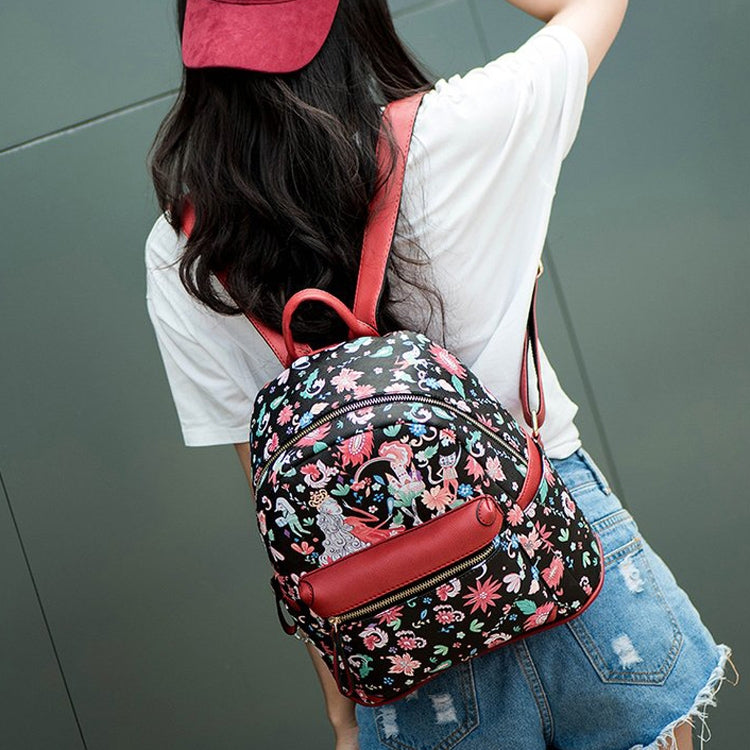 Leisure Fashion PU Leather Double Shoulders Bag