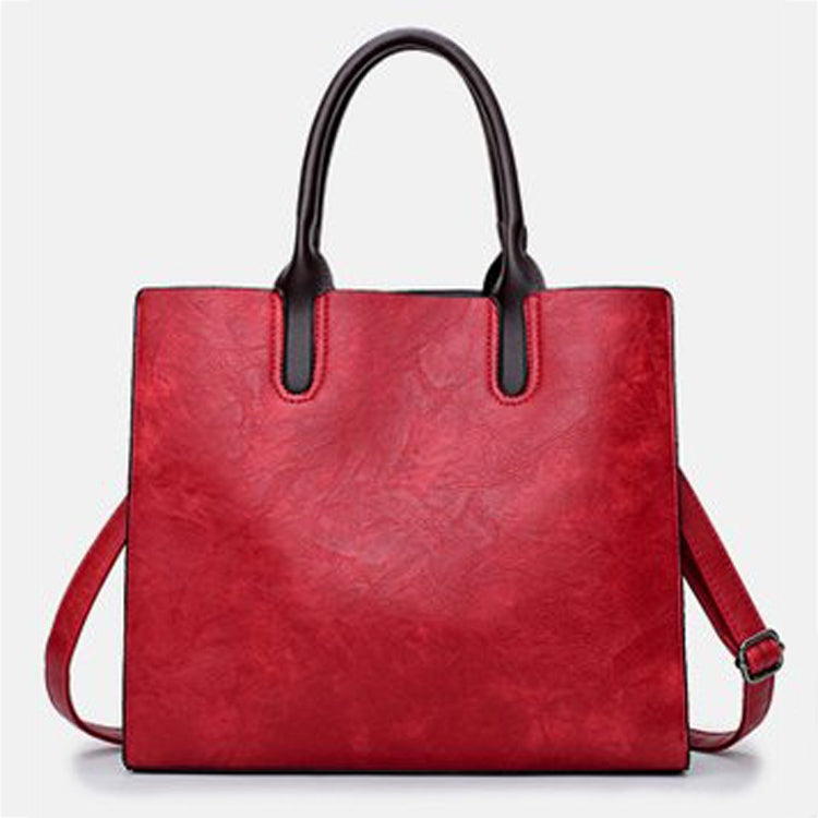 Leisure Fashion PU Leather Slant Shoulder Bag Handbag