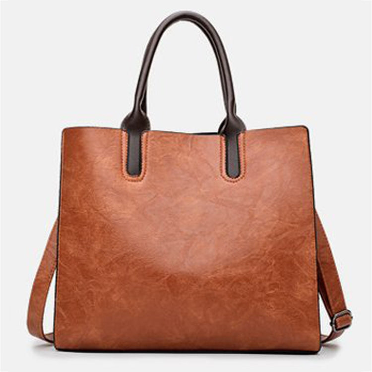 Leisure Fashion PU Leather Slant Shoulder Bag Handbag