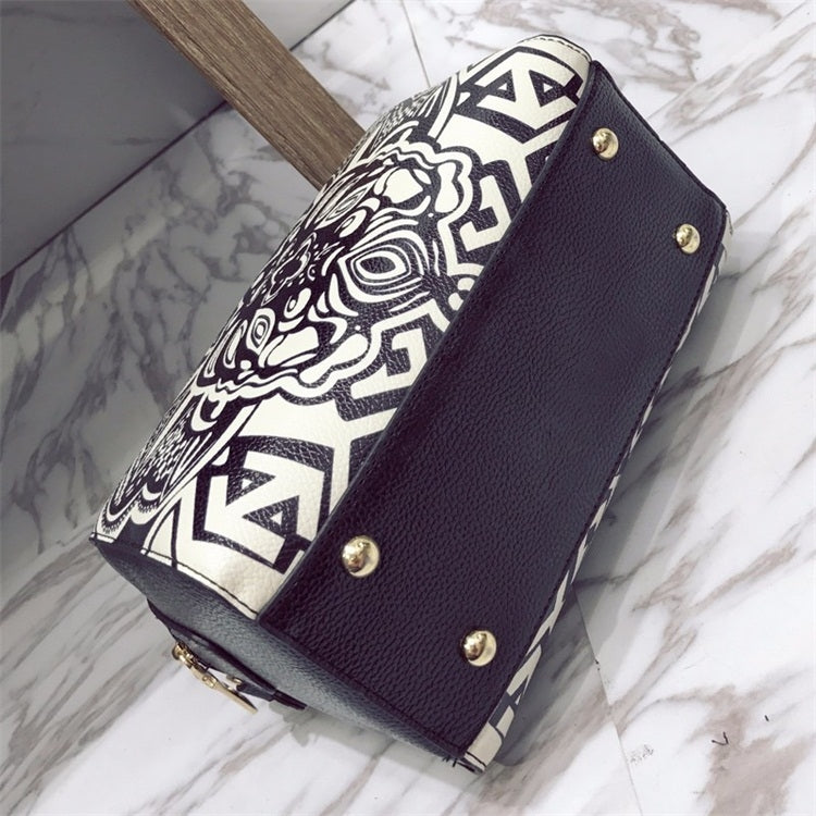 Leisure Fashion PU Leather Slant Shoulder Bag Handbag