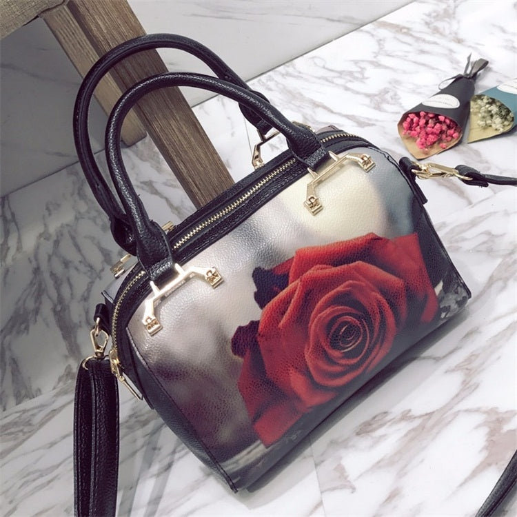 Leisure Fashion PU Leather Slant Shoulder Bag Handbag