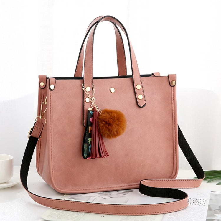 High Capacity Leisure Fashion PU Slant Shoulder Bag Handbag