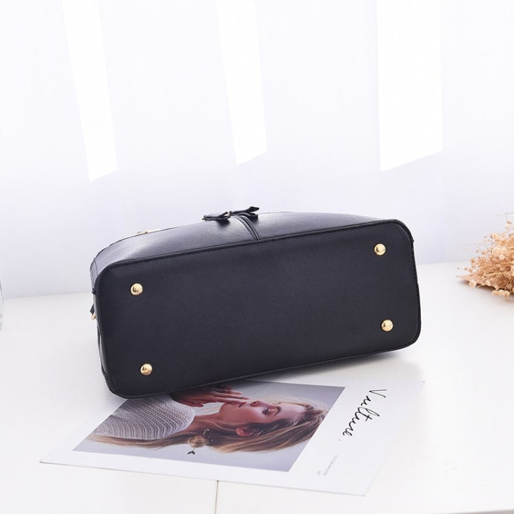 Stitching Plaid Leisure Fashion PU Slant Shoulder Bag Handbag