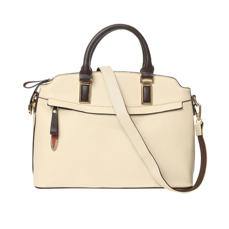 Soft Leather One Shoulder Crossbody Bag Handbag for Women, Suitable for Laptop Size: 13.3 inch