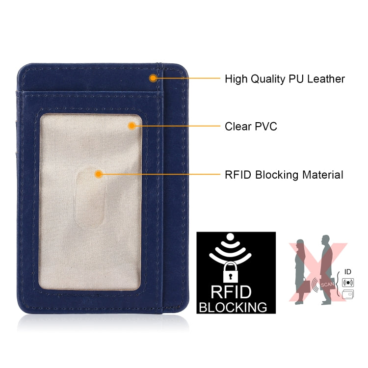 Antimagnetic RFID Multifunction Card Pack Solid Color Edition