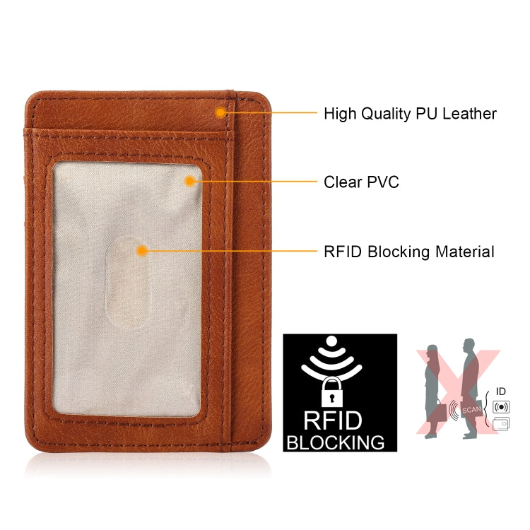 Antimagnetic RFID Multifunction Card Pack Solid Color Edition