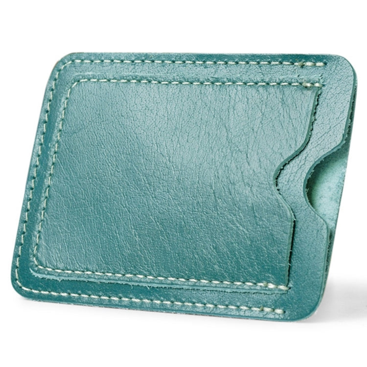 3 PCS XIAO YUAN XIANG Cowhide Leather License Sleeve Pocket Wallet Coin Purse Credit Card Holder, Size: 10.2cm x 7.6cm, Random Color Delivery