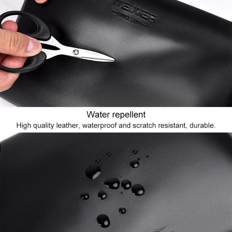 W100  PU Leather Business Men Carry Bag Envelope Bag