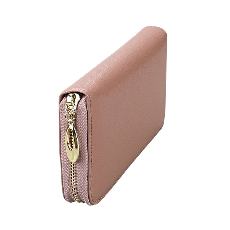 906 Antimagnetic RFID Litchi Texture Women Large Capacity Hand Wallet Purse Phone Bag with Card Slots